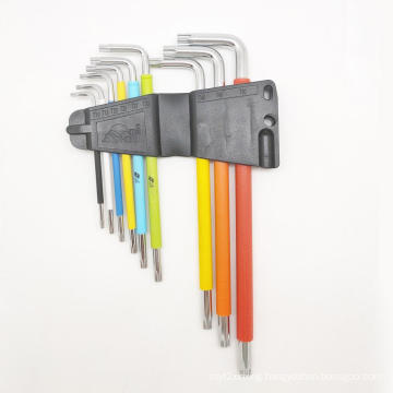 9pcs colorful hex Allen key set